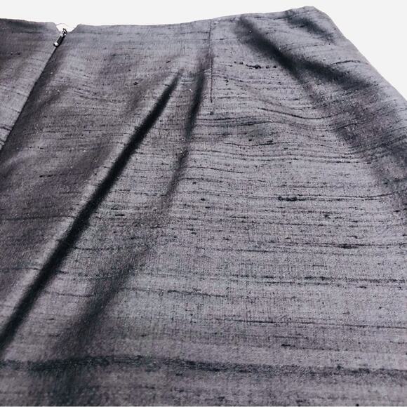 Vintage Maggy L Black Silk Embroidered Fringe Skirt Y2K Romantic Fairygoth - Picture 13 of 16